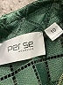Per Se By Carlisle 100% Polyester Graphic Green Jacket Size 10 - photo 6