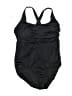 Lands' End Solid Black One Piece Swimsuit Size 16 (petite) - photo 1