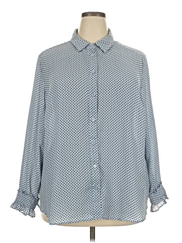 Who What Wear Long Sleeve Blouse (view 1)