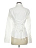 Shein 100% Polyester Ivory Long Sleeve Blouse Size 6 - photo 2