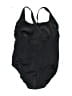 Lands' End Solid Black One Piece Swimsuit Size 16 (petite) - photo 2