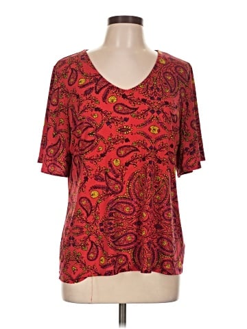 Liz Claiborne Career Short Sleeve Blouse (view 1)