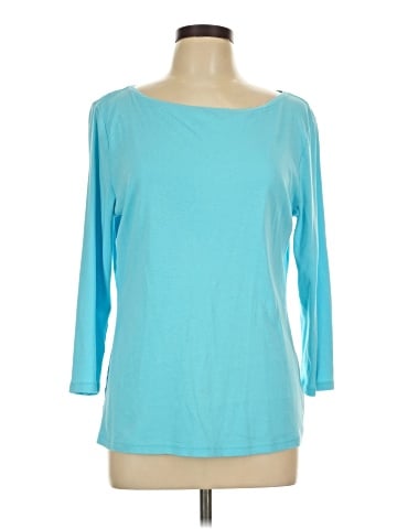 Talbots 3/4 Sleeve T-Shirt (view 1)