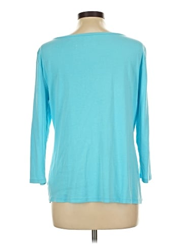 Talbots 3/4 Sleeve T-Shirt (view 2)