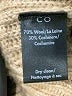 CO Tan Wool Pullover Sweater Size L - photo 8