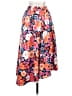Draper James 100% Polyester Floral Orange Casual Skirt Size S - photo 2