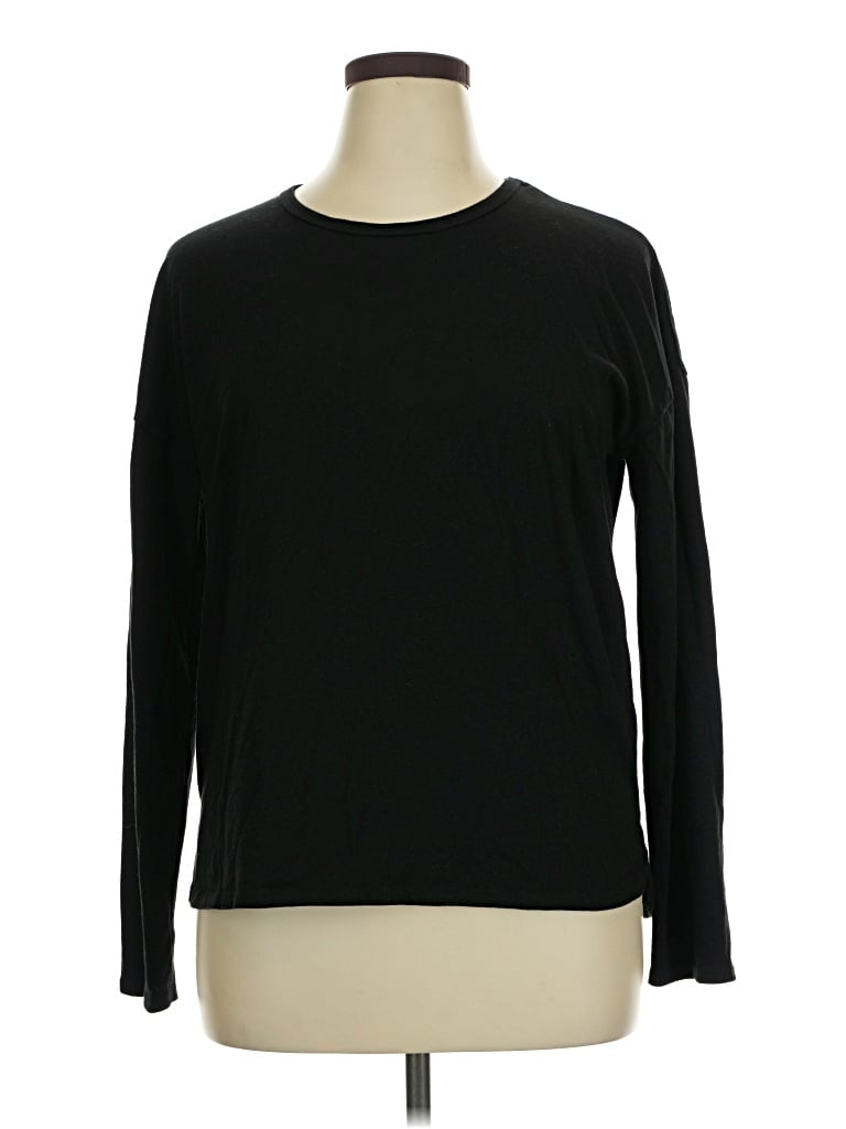 Pre-owned Serra Long Sleeve T-shirt In Black