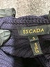 Escada Blue Cardigan Size S - photo 7