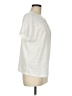 Cable & Gauge Ivory Short Sleeve Blouse Size M - photo 4