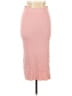 ee:some Solid Pink Casual Skirt Size L - photo 1