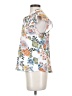 Adrienne Vittadini 100% Polyester White Short Sleeve Blouse Size S - photo 5