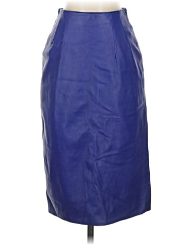 Lotus Faux Leather Skirt (view 1)