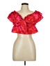 Shein 100% Polyester Red Sleeveless Blouse Size L - photo 1