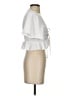 Windsor 100% Polyester Ivory Short Sleeve Blouse Size S - photo 4