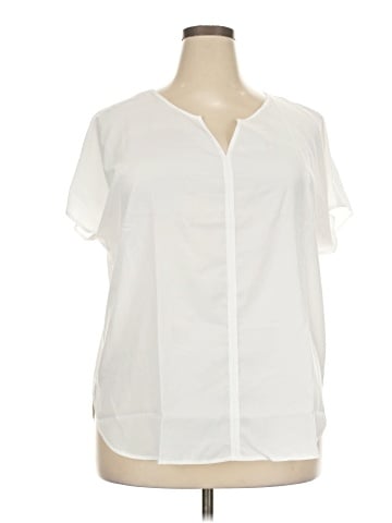 Van Heusen Short Sleeve Blouse (view 1)