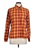 Patagonia Plaid Orange Long Sleeve Button-Down Shirt Size L - photo 1
