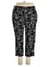 Chico's Print Black Linen Pants Size XXL (4) - photo 1