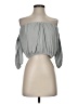 Lavender Field Gray 3/4 Sleeve Blouse Size S - photo 1