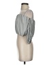Lavender Field Gray 3/4 Sleeve Blouse Size S - photo 5