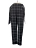 Leith 100% Polyester Plaid Black Casual Pants Size S - photo 1
