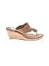 Jack Rogers 100% Leather Tan Wedges Size 9 1/2 - photo 1