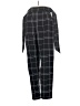 Leith 100% Polyester Plaid Black Casual Pants Size S - photo 2