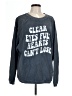 Chicka-D 100% Cotton Blue Sweatshirt Size L - photo 1