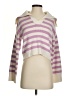 Sincerely Jules Stripes Purple Pullover Sweater Size S - photo 1