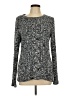 Old Navy Tweed Gray Black Pullover Sweater Size L - photo 1