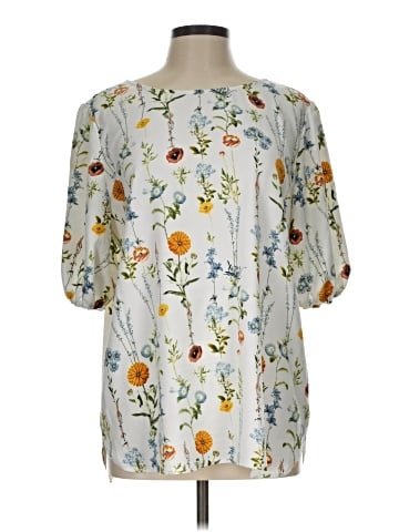 Remade 3/4 Sleeve Blouse (view 1)