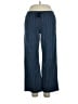 L.L.Bean Stripes Blue Casual Pants Size 2 - photo 1