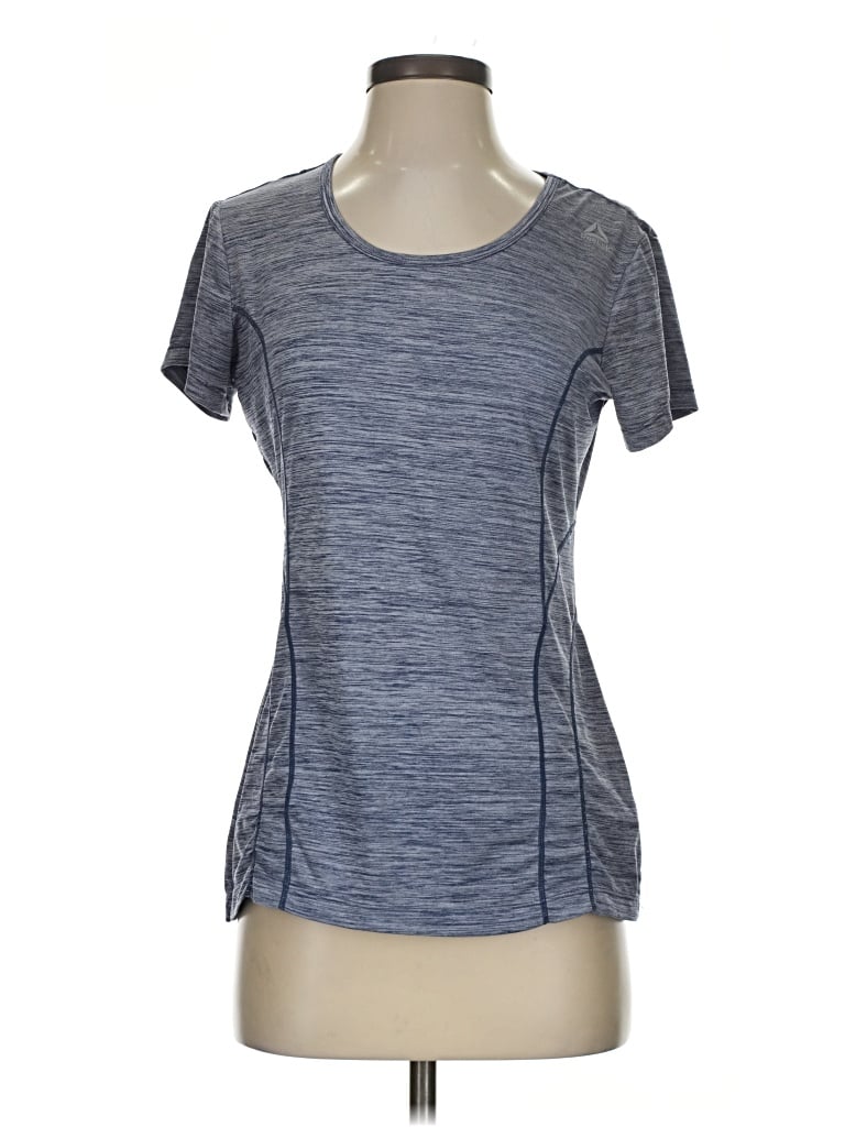 Pre-owned Reebok Active T-shirt In Blue