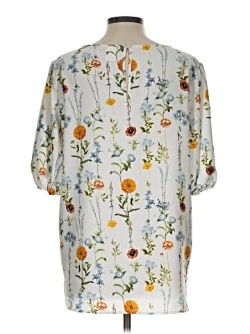Remade 3/4 Sleeve Blouse (view 2)