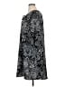 Fred David 100% Polyester Paisley Black Casual Dress Size 1X - photo 5