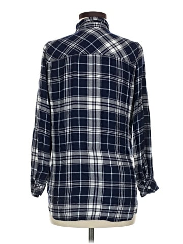 Motherhood Long Sleeve Button-Down Shirt (view 2)