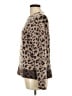 Magaschoni 100% Cashmere Animal Print Brown Cashmere Pullover Sweater Size L - photo 5