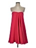 StyleStalker 100% Polyester Solid Red Pink Cocktail Dress Size S - photo 1