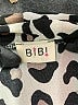 Bibi Animal Print Ivory Romper Size S - photo 4