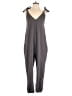 Sundays Solid Gray Jumpsuit Size Sm (1) - photo 1