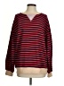 Assorted Brands Stripes Red Pullover Sweater Size S - photo 1