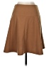 Calvin Klein Solid Brown Casual Skirt Size 2 (petite) - photo 2