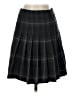 Weekend Max Mara 100% Wool Plaid Gray Wool Skirt Size 4 - photo 1