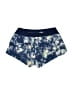 Athleta Girl Floral Blue Athletic Shorts Size 6 - photo 2