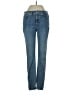 J.Crew Factory Store Hearts Blue Jeans Size 25 waist - photo 1