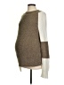 Ripe Color Block Brown Pullover Sweater Size S - photo 1