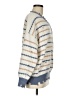 Illa Illa Stripes Blue Pullover Sweater Size M - photo 4