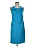W by Worth Solid Teal Cocktail Dress Size 0 - photo 1