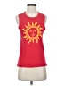 Bella + Canvas Red Sleeveless T-Shirt Size S - photo 1