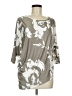 Clara Sun Woo Gray 3/4 Sleeve Top Size M - photo 1