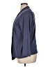 L.L.Bean 100% Supima Cotton Blue Cardigan Size 1X - photo 5